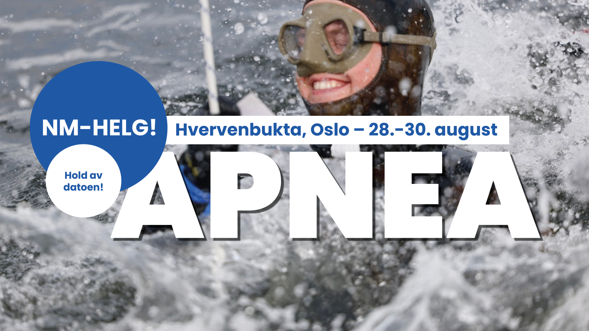 Hold av datoen! – NM i apnea 2026