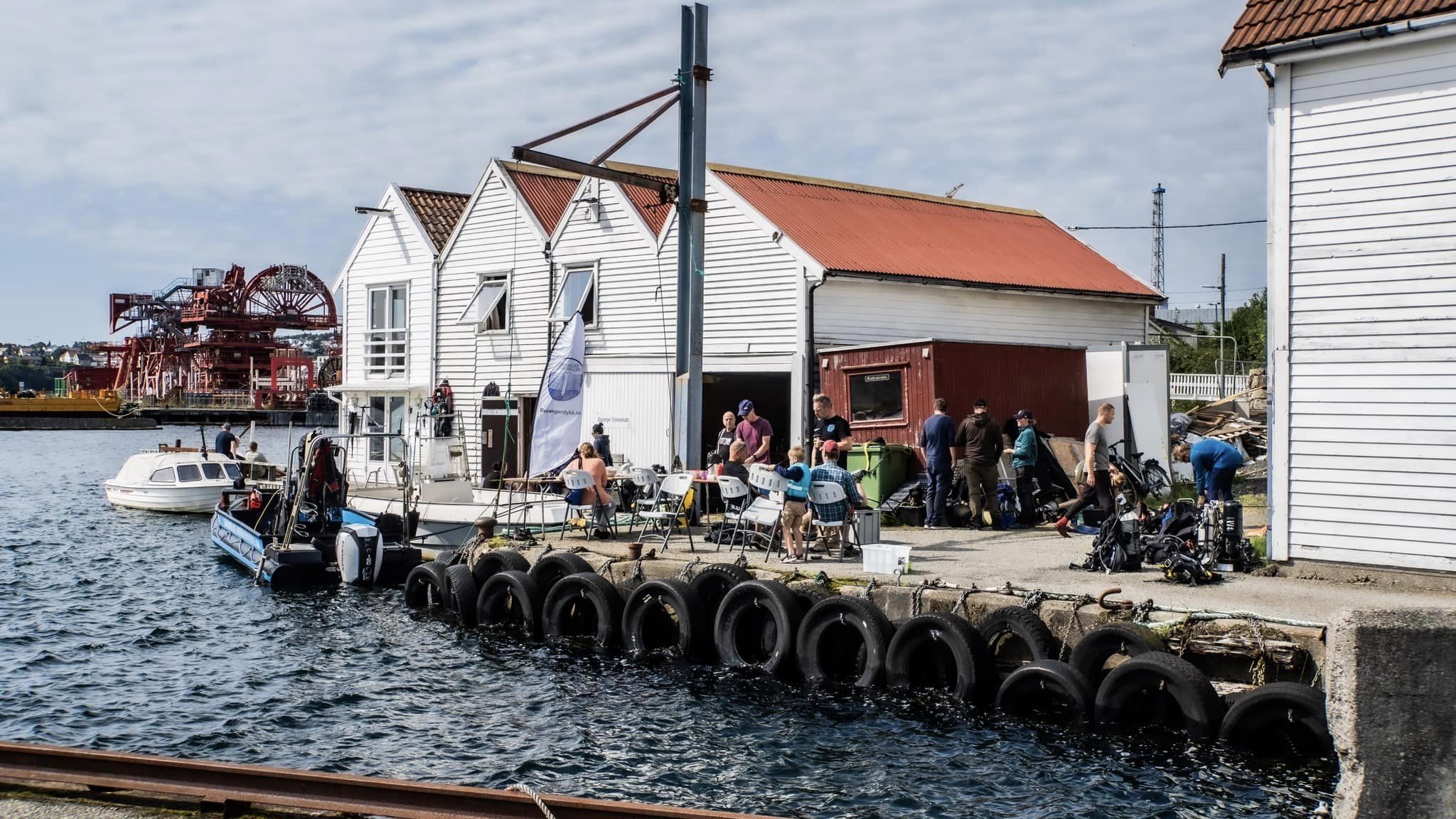 Den 20. august arrangerte Stavanger Dykkeklubb «tilbake til sjøen» i samarbeid med Sandnes og Jæren Dykkerklubb og Gjesdal Dykkeklubb. Foto: 